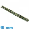 Bracelet pour montre N.A.T.O Vert Military Nylon 18mm