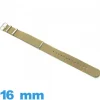 Bracelet pour montre tissu Nato Kaki 16 mm