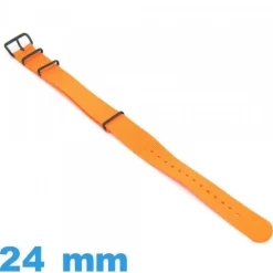 Bracelet Textile montre 24 mm Nato