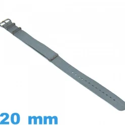 Bracelet Textile pour montre 20mm N.A.T.O