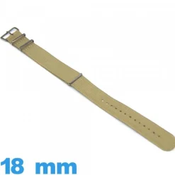 Bracelet Textile pour montre 18 mm Nato