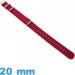 Bracelet tissu de montre 20mm N.A.T.O