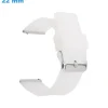 Bracelet Transparent 22 mm Caoutchouc montre boucle Ardillon