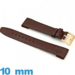 Bracelet Vrai cuir  montre 10mm