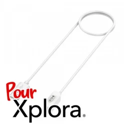 Cable USB pour XPLORA Montre Connectée Blanc 100 cm