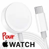 Câble USB-C pour smartwatch Apple (Watch 7 Watch 5, Watch 3, Watch 2, ...)