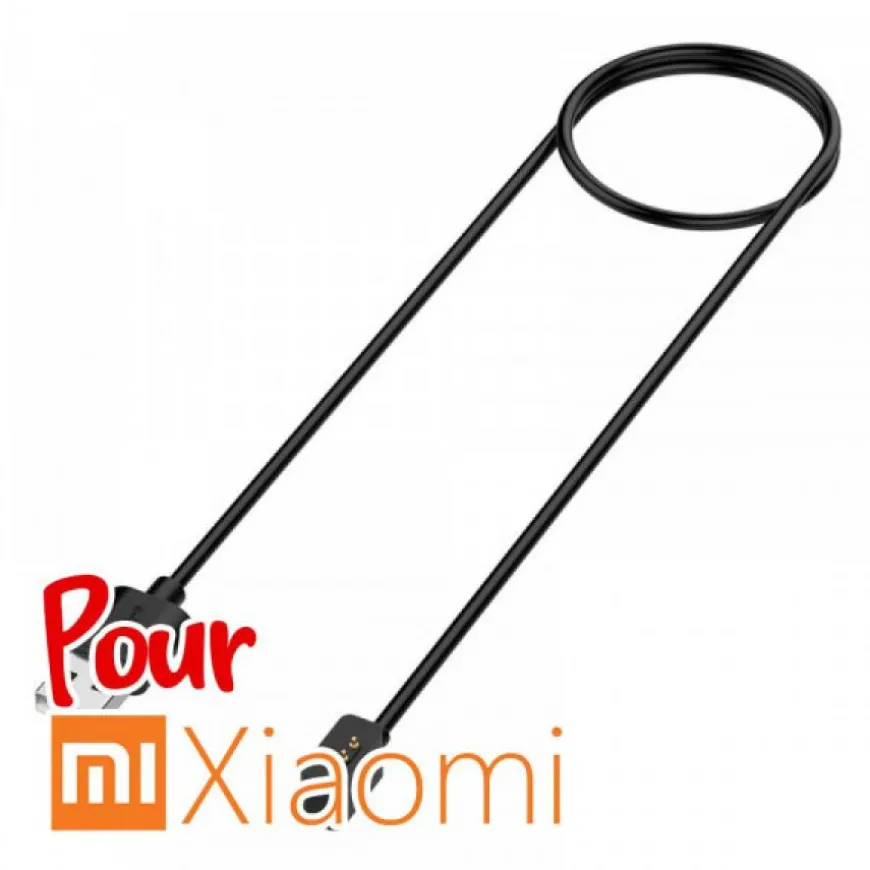 Câble USB pour smartwatch Xiaomi (Redmi clock 2 Redmi Watch 2 LITE, Redmi Smart band Pro, Poco watch, ...)