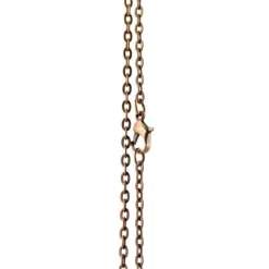 Chaine de pendentif tour de cou pour montre 78 cm couleur oxydé