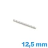 Clavette cylindrique diamètre 1.0 mm Longueur : 12.5 mm