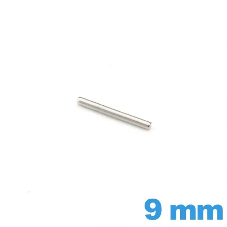 Clavette droite pour bracelet métal diamètre 1.0 mm Longueur : 9mm