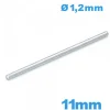 Clavette droite taille 11 mm pour bracelet de montre