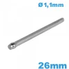 Clavette fendue taille 26mm pour Bracelet de Montre