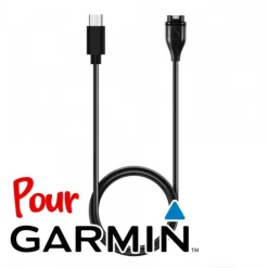 Cordon USB-C pour smartwatch Garmin (forerunner 745 vivomove 3, Move Style, forerunner 945 LTE, Vivoactive 3, instinct 2, ...) d