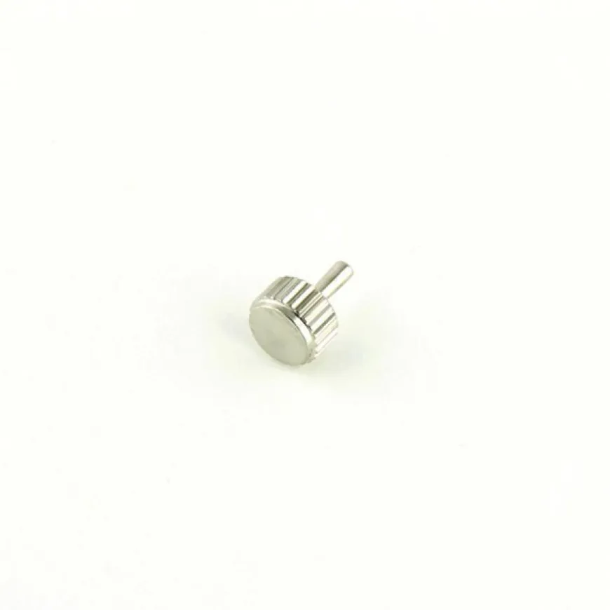 Couronne argentée pour montre pas chère 5*3,1*7*0,90