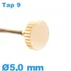 Couronne Montre - Or rose / 5,0 mm TAP 9