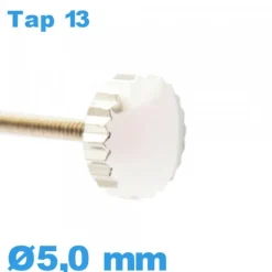 Couronne Montre TAP 13 / 5,0mm - argenté