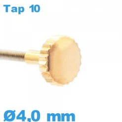 Couronne Montre TAP 10 tube long / 4,0 mm - Cuivre