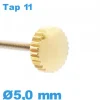 Couronne pour Montre Doré 5 mm - TAP 11