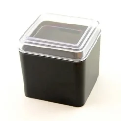 Ecrin Cube Noir - Boite Cadeau Montre