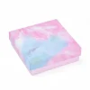 emballage rose carton pour le plaisir d'offrir avec motif marbré