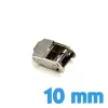 Fermoir bracelet milanais 10 mm