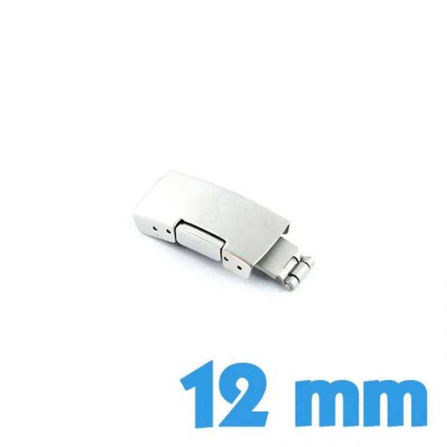 Fermoir pour bracelet métal montre pas cher 12 mm