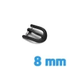 Fermoir titane ardillon 8 mm