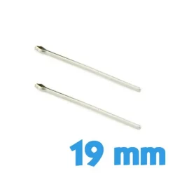 Fixations goupilles pas chères pour bracelet montre pas cher 19 mm