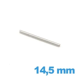 Goupille cylindrique bracelet métal montre Longueur : 14.5 mm diamètre 1.0 mm