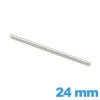 Goupille cylindrique bracelet  diamètre 1.0 mm Longueur : 24mm