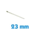 Goupille de 23 mm de long pas chère bracelet métal montre