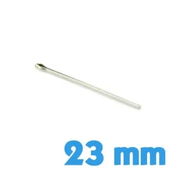 Goupille de 23 mm de long pas chère bracelet métal montre