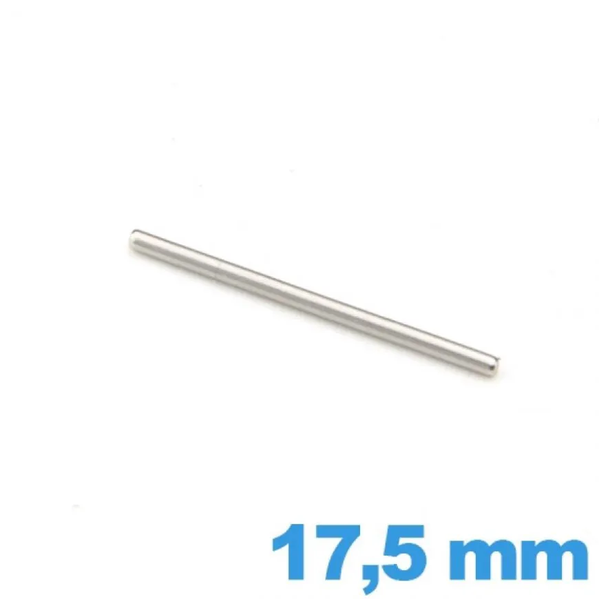 Goupille droite 17.5 mm bracelet métal diamètre 1.0 mm