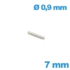 Goupille Droite 7 mm - Diamètre 0.90 - Acier