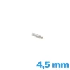 Goupille droite   montre diamètre 1.0 mm Longueur : 4.5mm