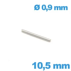 Goupille Droite Montre Métal 10,5 mm - diam. 0,90 mm