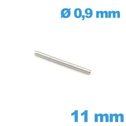 Goupille Droite pour Montre 11 mm - diamètre 0,9 mm