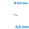 Goupille Droite pour Montre 4.5 mm - diamètre 0.9 mm