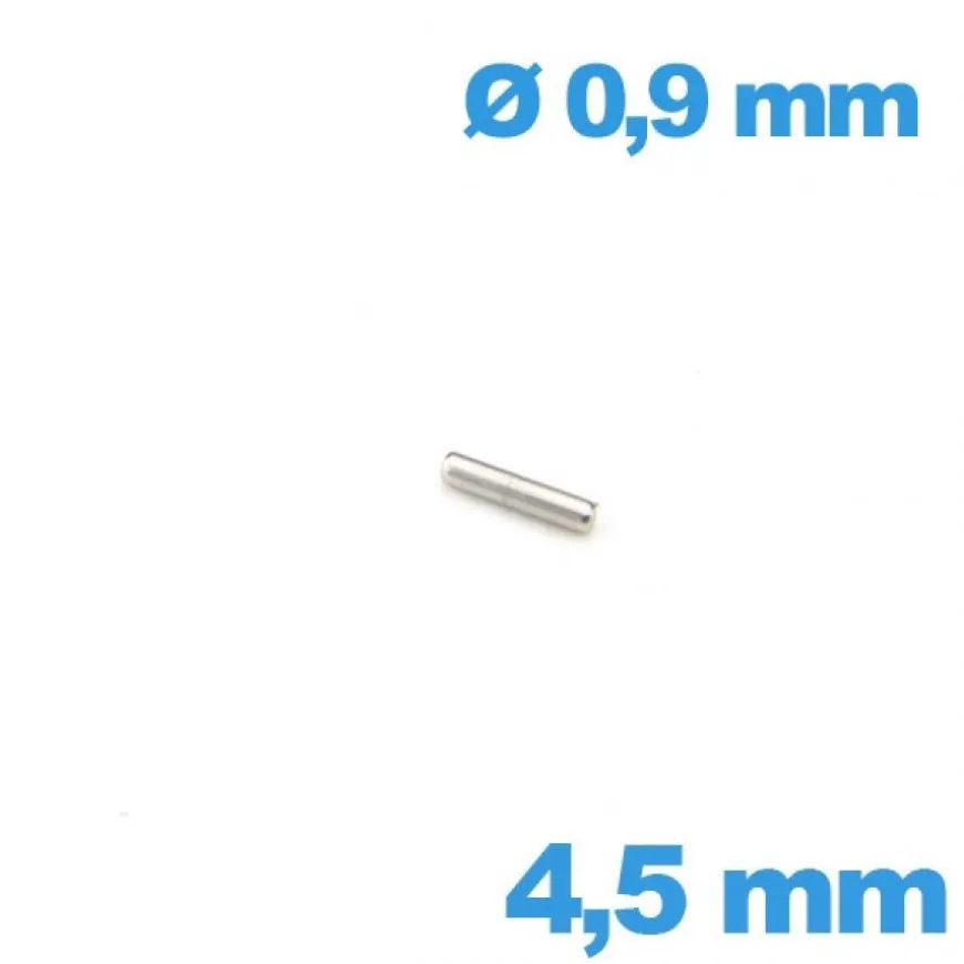 Goupille Droite pour Montre 4.5 mm - diamètre 0.9 mm
