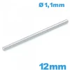Goupille droite taille 12 mm  bracelet à maillon