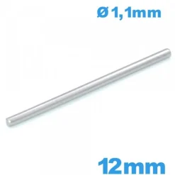 Goupille droite taille 12 mm  bracelet à maillon