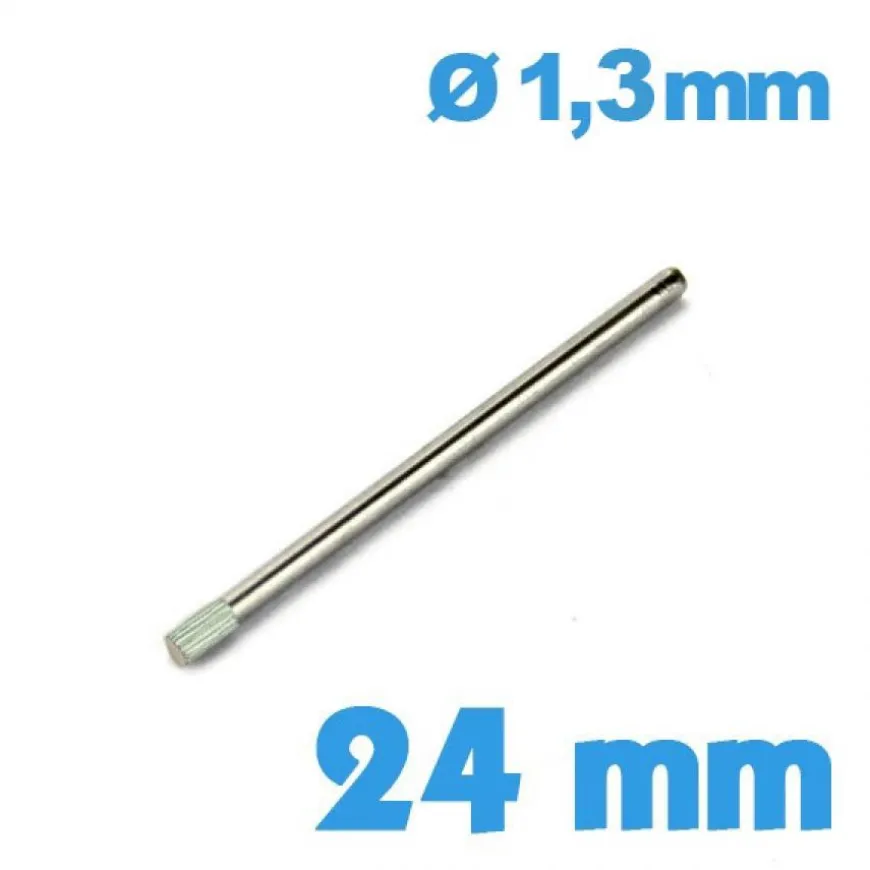 Goupille Moletée 22 mm diamètre 1,30 mm