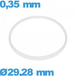 Joint   blanc verre de montre - 29,28 X 0,35 mm