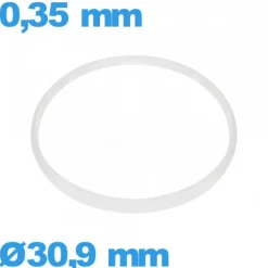 Joint   pour montre  30,9 X 0,35 mm   blanc