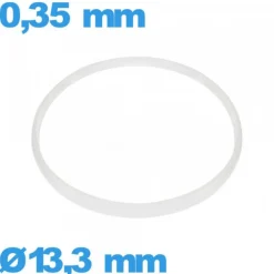 Joint verre de montre 13,3 X 0,35 mm blanc  pas cher