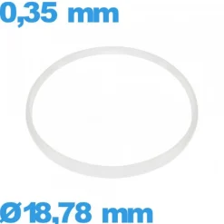 Joint verre de montre  18,78 X 0,35 mm   Cylindrique