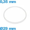 Joint verre d'horlogerie    i-Ring 29 X 0,35 mm