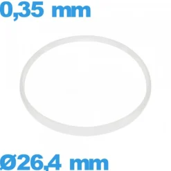 Joint verre d'horlogerie 26,4 X 0,35 mm     Sternkreuz