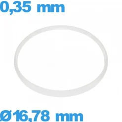 Joint verre horlogerie   pas cher  Cylindrique 16,78 X 0,35 mm
