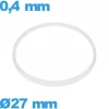 Joint   verre horlogerie 27 X 0,4 mm